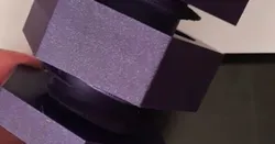 Screws with opposing double threads