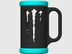 Soporte para Latas de Bebidas Energéticas 500ml/16 oz - Modelo de impresión 3D gratuito