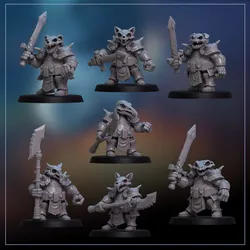 Undead Infantry Soldiers (Pack of 7)