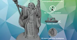 Wizard - Male- No supports needed