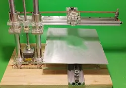 XY Cross Table Axis 3D Printer DIY CNC Router Machine Homemade