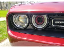 2015-2021 DODGE CHALLENGER COLD AIR HEADLIGHT INTAKE RING TUBE WITH GRILLS