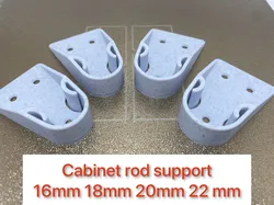 Cabinet rod support
