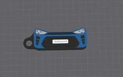 CUPRA Terramar keychain