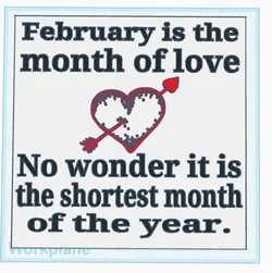 February Sign