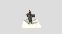 modelo 3D de gallo