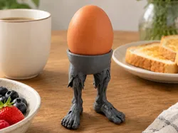 Portahuevos Zombi - Modelo de impresión 3D gratuito