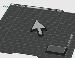Retro windows cursor (Print In Place)