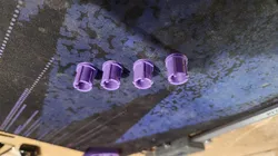 Saab Radio Mounting Hole Plugs