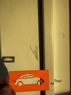 Shadow card - car