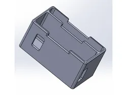 Soporte pila recargable 9V para Escornabot