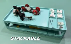 Stackable parts tray