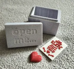 Valentines Heart Message Gift