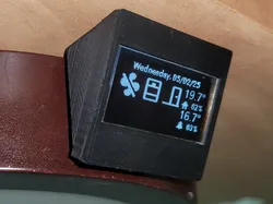 128x64 OLED mount