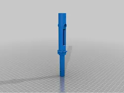 9mm Bullet feeder die and droptube with light sensor
