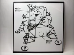 Apollo Lunar Landing Module - Blueprint