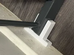 Baby Safety Gate Mount - Rounded Corners & Recessed Screws