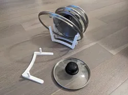 Chaining Pot Lid Rack