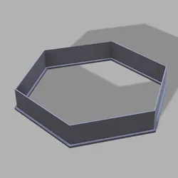 Creality Cloud | emporte pièce hexagone | ملفات الطابعة ثلاثية الأبعاد