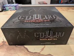 Cthulhu Death May Die - Board Game Boxes Inserts SLEEVED CARDS (holds Season 1, 2, 3, 4, Unknowable, Goat, Yog, Ithaqua, Animal Allies)