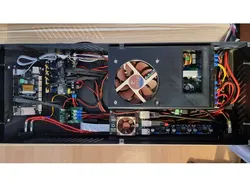 Ender 5 Plus Case Electronics Tray for Raspberry Pi 4 and Buck Converters