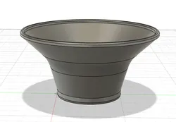 Funnel for espresso coffee maker filter