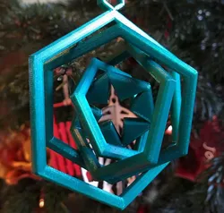 Hexa Gyro Tree Ornament
