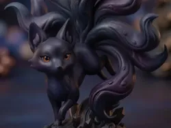 Kitsune Místico (Zorro de Nueve Colas) - Modelo de impresión 3D gratuito