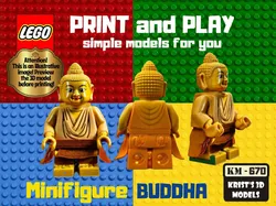LEGO Buddha minifig