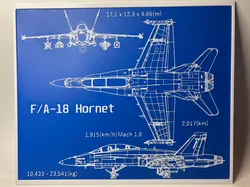 McDonnell Douglas F/A-18 Hornet - Blueprint
