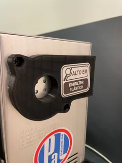 No support - Power Supply (PSU) fan silencer (Ender 3 or other equipaments with 6015 fan)