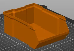 Open front storage bins | Stackable Box