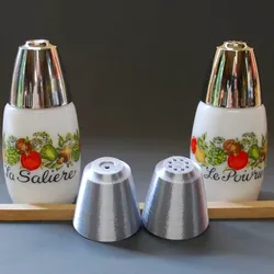 Salt and Pepper Shaker Tops for Gemco Shakers