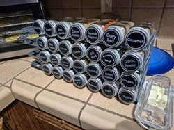 Spice Shaker Organization Rack