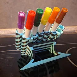Spiral Pen Holder