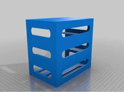 Takeaway food container shelving