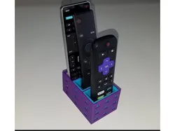 Triple Remote Control Holder