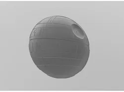 Wall mounted Death Star