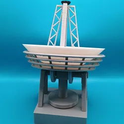 3D printer bestanden | 3MF | Deep Space Network Satellite Dish