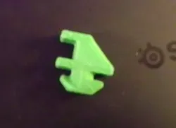 45 degree 2020 extrusion insert for m3 screws