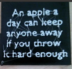 An apple a day (Sign)