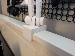 Bed clamp for Tablet arm (IKEA Hemnes bed)