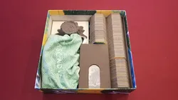 Cascadia Game Insert - Fits Landmarks Expansion, Sleeved Cards, and Pinecone Stump