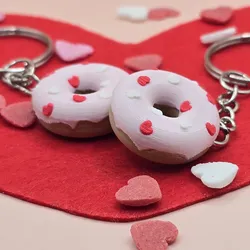 Cupid's Donut (Valentine) - Mini - Keychain