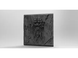 Dwarf Wall Carving