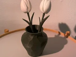 Fișiere pentru imprimante 3D | Fișier 3MF | low poly vase
