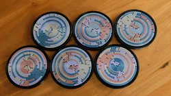Labyrinth Patterned Coasters