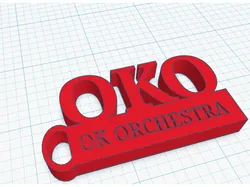 OK ORCHESTRA AJR Keychain