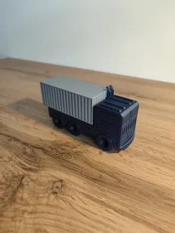 Print in place Truck with container