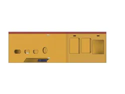 Raspberry Pi 4 DIN rail case